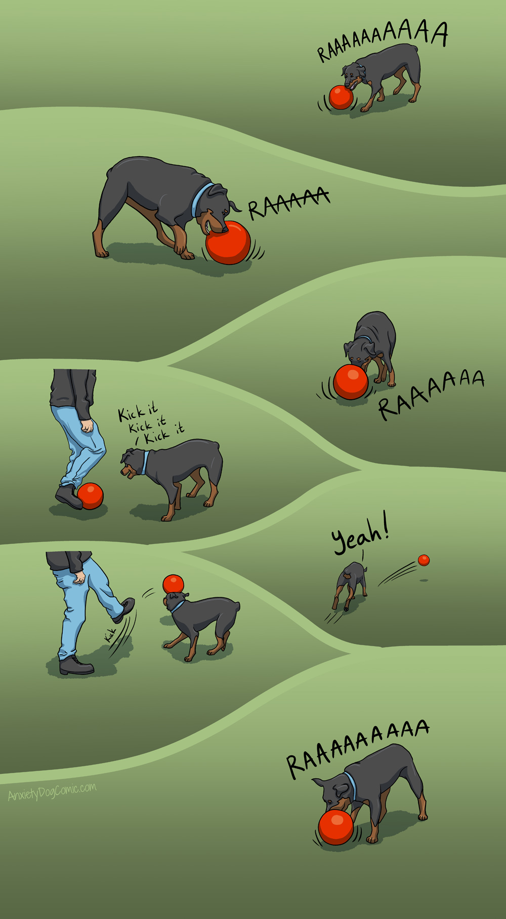 Kimbo likes big balls